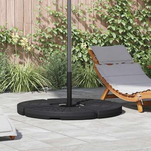 <b>Large</b> Heavy Weight Black HDPE Plastic Patio <b>Umbrella</b> Base Endurance Features - Product Image 1