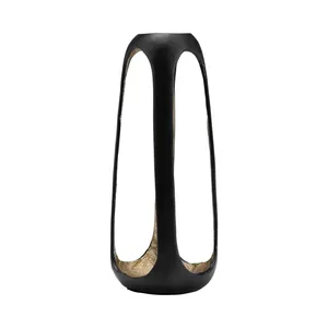 2026 New Arrival Coastal Luxury Tall Iron Flower <b>Vase</b> Eco-Friendly High Quality Tabletop Decoration for Buyers Worldwide - Product Image 1