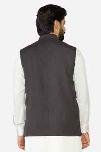 Chaleco Formal Personalizado al por Mayor para Hombre, Ropa Exterior de Verano Transpirable con Cierre de Botones, Poliéster y Algodón - Product Image 3