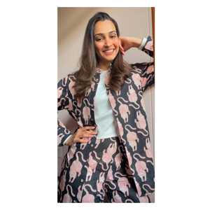 Conjunto de 2 Piezas de Pijama Tigre Durmiente Negro XS - Product Image 6