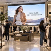 Écran LED d'intérieur P2.5, 3840Hz, haute résolution, écran publicitaire LED ultra fin pour magasin de détail