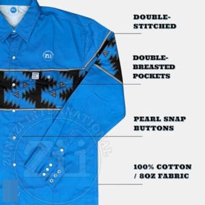 เสื้อเชิ้ตทำงานแขนยาวทนไฟ FR สำหรับงานเชื่อม ผู้ชาย น้ำหนักเบา 6.5 ออนซ์ ลายสก็อต ติดกระดุม เสื้อ FR 7 ออนซ์ - Product Image 3