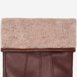 Premium Leather Winter <b>Gloves</b> For Men Soft Warm Inner Lining <b>Gloves</b> For Cold Weather Driving Walking And Outdoor - Product Image 4