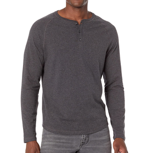 Camiseta Henley para Hombre con Logotipo Personalizado, Marca de Primera Calidad, Cuello Redondo, Informal, para Verano, Manga Larga - Product Image 1