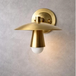 Modern Brass <b>Wall</b> <b>Sconce</b> Art Deco Handmade Indoor <b>Lighting</b> for Home Office and Hallway Durable Design - Product Image 1