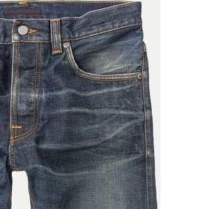 Nouvelle Collection – Jean Droit Homme Délavé Clair Respirant Écologique 100% Coton Extensible – Vente en Gros Personnalisée Automne Hiver - Product Image 4