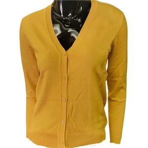 เสื้อคาร์ดิแกนถักสีน้ำเงินสำหรับผู้หญิง Sigma Gamma Rho คอวี แขนยาว แต่งขอบสีเหลือง ปักลายตราสัญลักษณ์ ระบายอากาศได้ดี สไตล์วินเทจ สำหรับทุกเพศ เหมาะสำหรับฤดูหนาว - Product Image 1