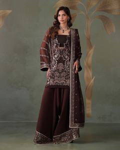 Vestidos Casuales de Primera Calidad para Mujeres Pakistaníes e Indias, Nuevas Llegadas 2026, Salwar Kameez, Vestidos de Tela Lawn, ODM 2043 - Product Image 3