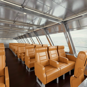 Yate de Recreo de Aluminio HD-1180B Personalizado UBI 1235 de 11.8M para 35 Pasajeros con Motor Intraborda de 350HP, Barco de Pesca Deportiva de Alta Velocidad - Product Image 4