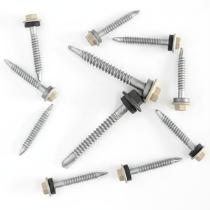 PDC Hex Head Self Drilling <b>Screw</b> Carbon Steel Class 4.8/6.8 Zinc/<b>Galvanized</b> Coarse Thread DIN Standard Inch - Product Image 5