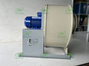 Ventilador Centrífugo Industrial de PP de 0.75kW con Flujo de Aire de 566-1178 M/h, 380V/220V, Montaje en Techo para Sistemas de Extracción de Productos Químicos - Product Image 4