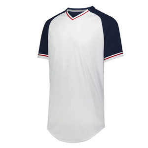 OEM Custom <b>Baseball</b> Jerseys with Stitched Numbers Short Sleeves Printed Design Breathable Fabric for Team Uniforms Bulk Order - Product Image 6