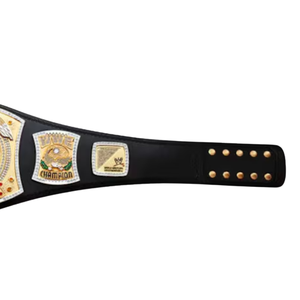 เข็มขัดแชมป์ WWE พร้อมรายละเอียดสีทอง เข็มขัดแชมป์มวยปล้ำ ของสะสมระดับพรีเมียม - Product Image 3