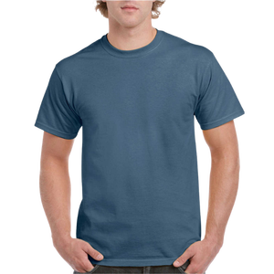 Camiseta de Manga Corta para Hombre, Cuello Redondo, Color Sólido, Corte Regular, 100% Algodón Jersey, Estilo Casual - Product Image 2