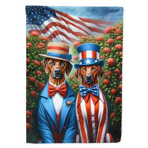 All American Rhodesian Ridgeback Multicolor Garden Flag Mailbox Bannière décorative de cour pour patio Artwork Flower Beds Yard Size - Product Image 1