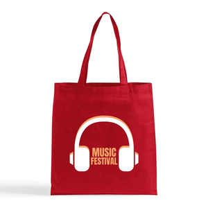 Luxury Recycled Cotton Printed <b>Tote</b> Bag | Sustainable Eco Friendly Large Shopper | Reusable Travel Grocery Shoulder Custom Bag - Product Image 2