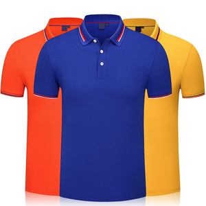 Polo de golf pour homme à manches courtes, style décontracté, fournisseur direct d'usine, col rabattu, tissu doux, uni. - Product Image 3