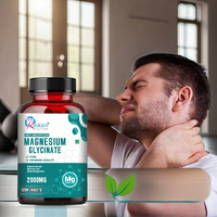 Fournisseur direct d'usine Raskam magnésium glycinate suppléments à base de plantes pour adultes stimule le système immunitaire et nettoie le foie