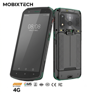 Escáner de Códigos de Barras Android 13 de 5.5 Pulgadas, Terminal Portátil Industrial, NFC GPS IP67 Resistente al Agua, Computadora Móvil Portátil Wi-Fi 5 PDA