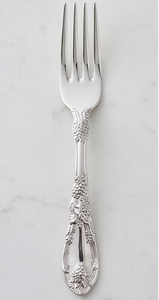 Ensemble de fourchettes élégantes en métal avec manche à motif floral, finition miroir haute brillance, passe au lave-vaisselle, idéal pour les couverts de mariage - Product Image 5