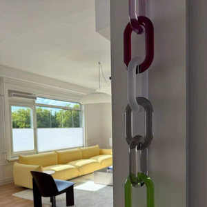 โซ่เชื่อมต่อเรซิ่นตกแต่งสำหรับโต๊ะกาแฟในห้องนั่งเล่นและตกแต่งทางเข้าบ้าน ราคาประหยัด ตกแต่งภายในได้อย่างมีสไตล์ - Product Image 1