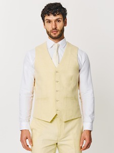 Traje de 3 Piezas para Hombre, Blazer, Chaleco y Pantalones Resistentes a las Arrugas, Cómodo para la Oficina y Reuniones - Product Image 4
