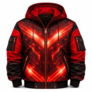 Blouson Bomber Unisexe Tendance en Gros, Veste Coupe-Vent Techwear, Fabrication Directe Usine Pakistan, OEM, Marque Privée - Product Image 1