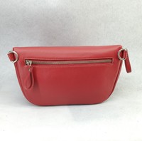 Sacs banane de plage en cuir véritable pour femme, sacs à bandoulière pour homme, sacs de poitrine de sport avec fermeture éclair métallique
