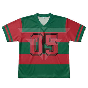 Uniforme Profesional de Fútbol Americano para Hombre, Manga Corta, 100% Poliéster, Transpirable y de Secado Rápido - Product Image 3