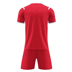Ensemble d'uniformes de football pour adultes avec impression de logo personnalisé, taille plus, vêtements de sport d'équipe, style unique, matériaux les plus vendus, polyester, séchage rapide - Product Image 2