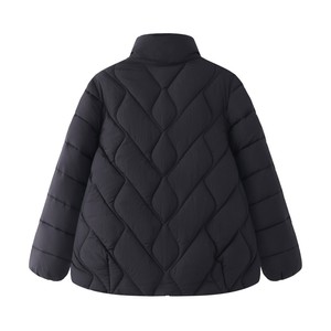 Parka <span class=keywords><strong>Femme</strong></span> Hiver <span class=keywords><strong>Chaud</strong></span> Minimaliste Élé<span class=keywords><strong>gant</strong></span> Col Montant Imperméable Polyvalent Coupe Ajustée Idéal pour Trajet Quotidien, Rendez-vous et Shopping - Product Image 3