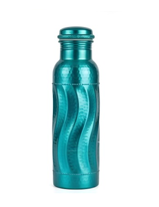 Botellas de cobre con acabado de esmalte blanco de doble tono, recién llegadas, para uso escolar y de oficina. - Product Image 6