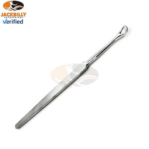 JACKBILLY ขายส่งเครื่องมือขูดหูชนิดสแตนเลสแบบใช้มือสำหรับรักษาอาการ Chalazion # เครื่องมือผ่าตัดหู คอ จมูก แบบโค้ง 1 ชิ้น ขนาด 1.8 มม. ความแม่นยำสูง - Product Image 6