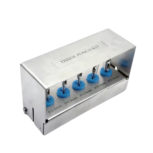 Kit de 5 instruments de gestion des tissus mous pour implants dentaires, courts et longs, entièrement autoclavables et réutilisables - Product Image 2