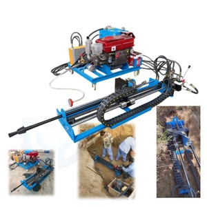 เครื่องเจาะหลุมขนาดเล็กแบบแนวนอน เครื่องเจาะดินแบบเกลียว เครื่องดันท่อ - Product Image 1