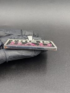 จี้เพชรโมอิสซาไนต์แบบ Iced Out สองสี เงินแท้ 925 ชุบทอง 18k จี้ตัวอักษรแบบฮิปฮอปสั่งทำได้ จี้ห้อยคอแบบอักษรย่อ - Product Image 2