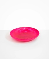 Bol en bois rose au design moderne, résistant au lave-vaisselle, pour service de fête, non toxique, durable, effet pierre polie, luxe artistique minéral