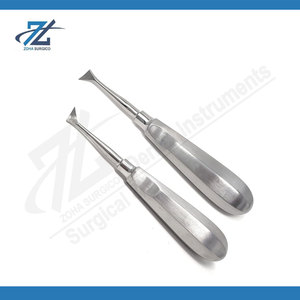 Dental Surgical Luxating Elevators Kit <b>Tooth</b> Extraction Root Elevator Set Reusable Stainless Steel <b>Tools</b> Manufacturer Pakistan - Product Image 2