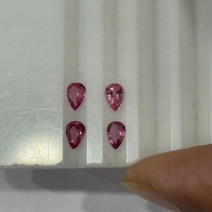 Espinela Natural Premium Mahenge, Corte Pera 6x4mm, 0.50Ct, Espinela Rosa AAAA Calibrada, Gema Suelta, Piedra de Joyería al por Mayor de Tanzania - Product Image 5