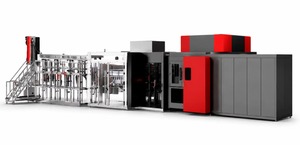 Machine automatique rotative BlowTech la plus vendue pour la fabrication de bouteilles en plastique PET, utilisée dans l'industrie cosmétique et chimique, disponible à la vente - Product Image 4