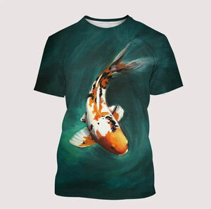 Camisetas Deportivas de Pesca, Estilo Simple, Verano, Casual, Aire Libre, Fitness, Manga Corta, Impresión Digital, 100% Poliéster, UPF 50, Secado Rápido - Product Image 6