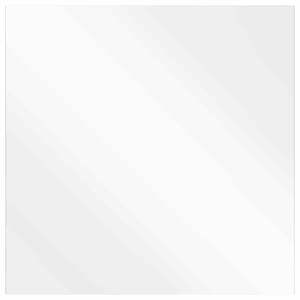 Miroir mural carré en verre trempé 19,69 x 19,69 pouces, design sans cadre - Product Image 2