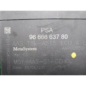 Module de contrôle de distance de stationnement d'occasion OEM 9666663780 pour 3008 2009-2013 - Product Image 4