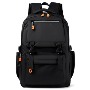 Custom Logo Waterproof Denim Sport Duffel Bag <b>with</b> Shoe <b>Compartment</b> Zipper Closure for Unisex Large Gym Travel <b>Backpack</b> - Product Image 2