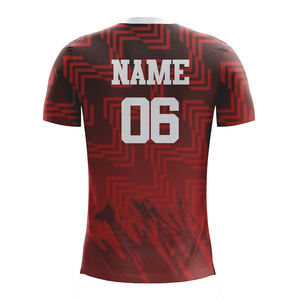 Camisetas de Fútbol al por Mayor para Hombre, 100% Poliéster, Transpirables, de Secado Rápido, con Impresión Personalizada - Product Image 4