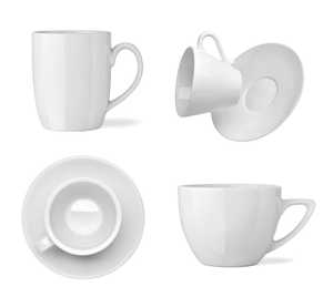 Customized White <b>Ceramic</b> Coffee <b>Mug</b> Matte Finish Minimalist Design Dishwasher And Microwave Safe For Home Use By UO INDIA - Product Image 3