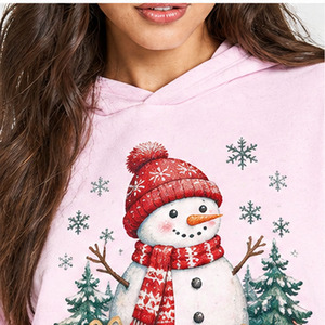 Custom Christmas Hoodie Unisex Christmas Sweatshirt Pullover Holiday Hoodie Winter Xmas Hoodie Wholesale Clothing Manufacture - Product Image 6