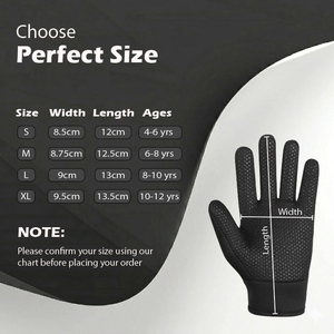 Gants de moto pour enfants, protection complète des doigts, respirants, antidérapants, pour le cyclisme et la course - Product Image 3