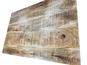 Table basse moderne industrielle en métal et bois de manguier avec pieds pliants et finition noire et naturelle pour salon et maison - Product Image 6