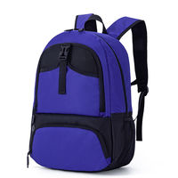 Mochila Deportiva Personalizada con Logotipo, Impermeable, con Cierre, Puerto USB, Correa de Hombro Arqueada Anti-Robo, Compartimento para Zapatos, para Balón y Portátil